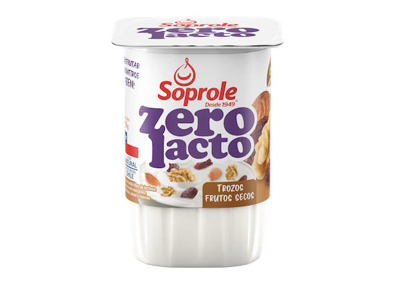 Yoghurt Zerolacto Trozos Frutos Secos 155g